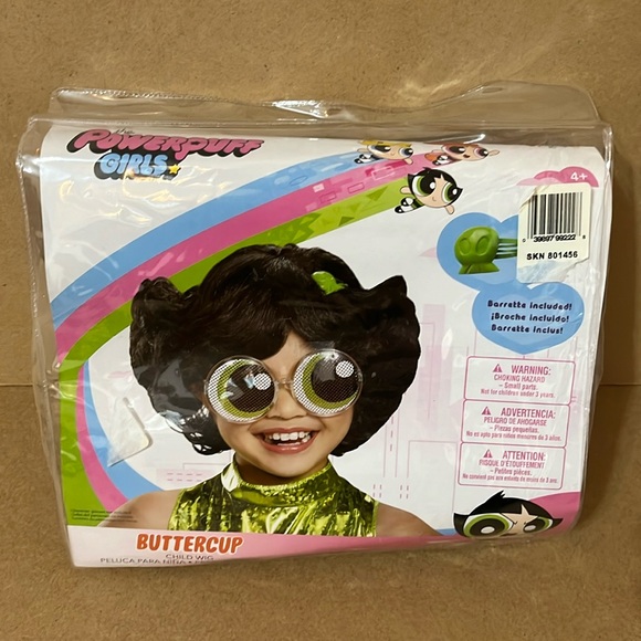 Powerpuff Girls Buttercup Child Wig - Picture 2 of 7